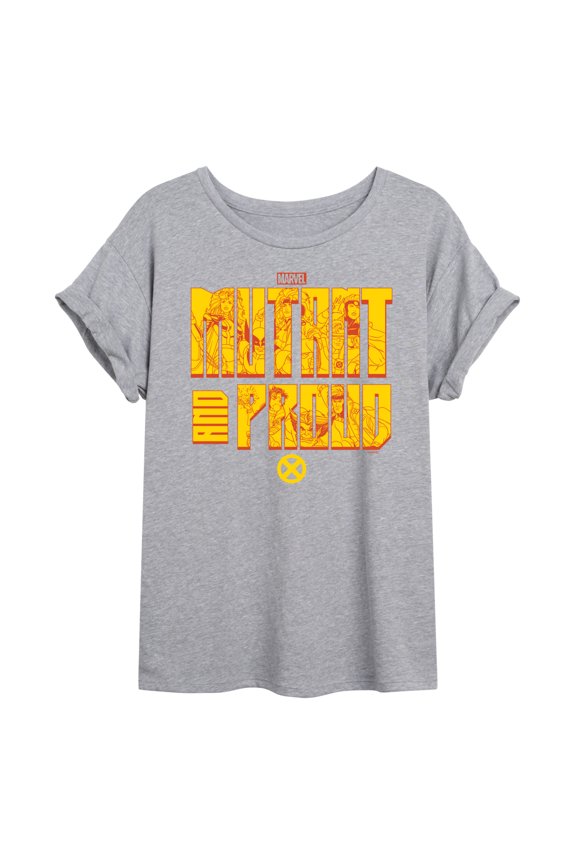 X-Men - Mutant And Proud - Women's Oversized Graphic T-Shirt