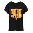 thumbnail image 1 of Marvel X-Men - Mutant And Proud - Women's Short Sleeve Graphic T-Shirt, 1 of 5