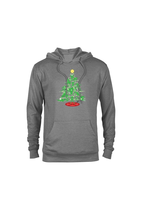 X-Men Mutant Christmas Tree - Pullover Hoodie for Adults – Customized-Graphite Heather