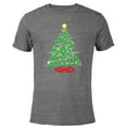 thumbnail image 1 of Marvel X-Men Mutant Christmas Tree - Short Sleeve Blended T-Shirt for Adults – Customized-Dark Heather, 1 of 5
