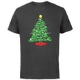 thumbnail image 1 of Marvel X-Men Mutant Christmas Tree - Short Sleeve Cotton T-Shirt for Adults - Customized-Charcoal, 1 of 5