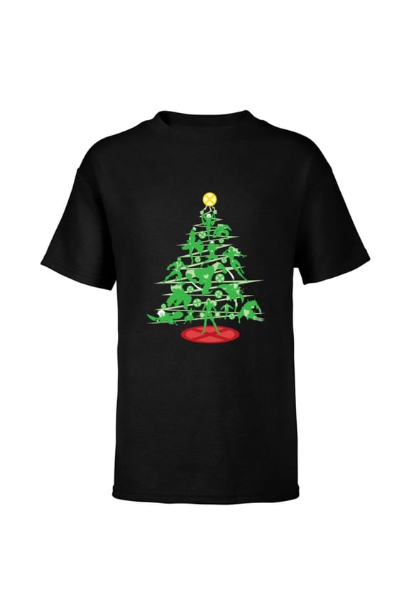 X-Men Mutant Christmas Tree - Short Sleeve T-Shirt for Kids – Customized-Black