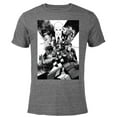 thumbnail image 1 of Marvel X-Men Mutant Super Heroes Black and White - Short Sleeve Blended T-Shirt for Adults – Customized-Dark Heather, 1 of 5