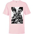 thumbnail image 1 of Marvel X-Men Mutant Super Heroes Black and White - Short Sleeve T-Shirt for Kids – Customized-Soft Pink, 1 of 5