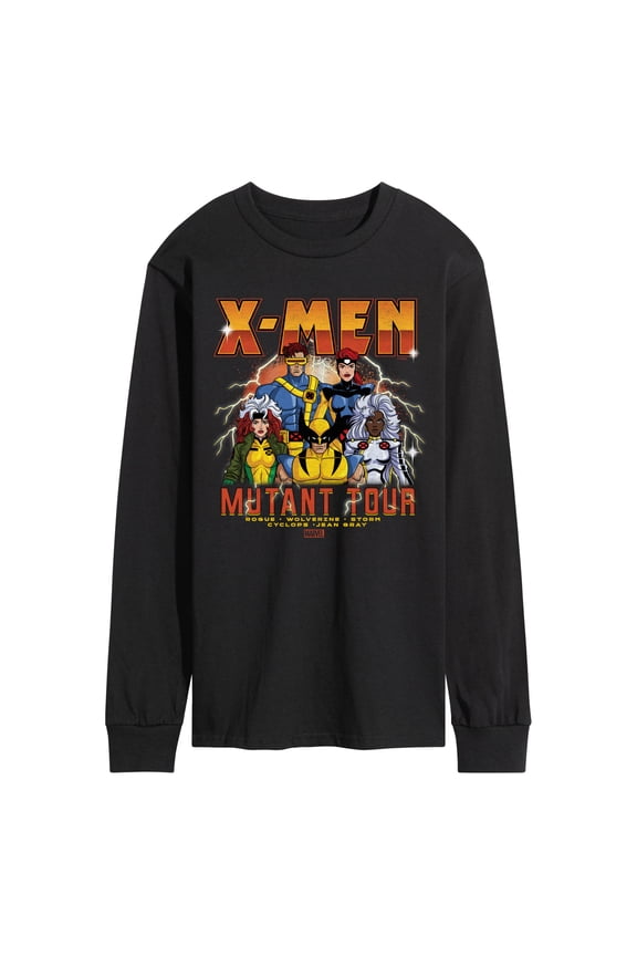 X-Men - Mutant Tour Band - Men's Long Sleeve Graphic T-Shirt