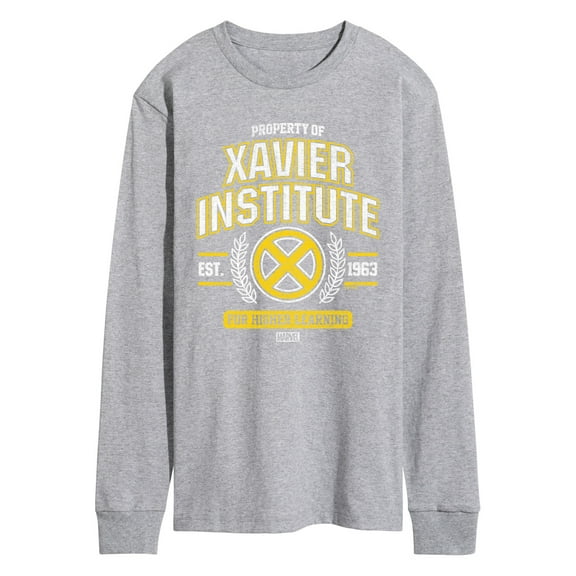Marvel X-Men - Property Of Xavier Institute - Men's Long Sleeve Graphic T-Shirt