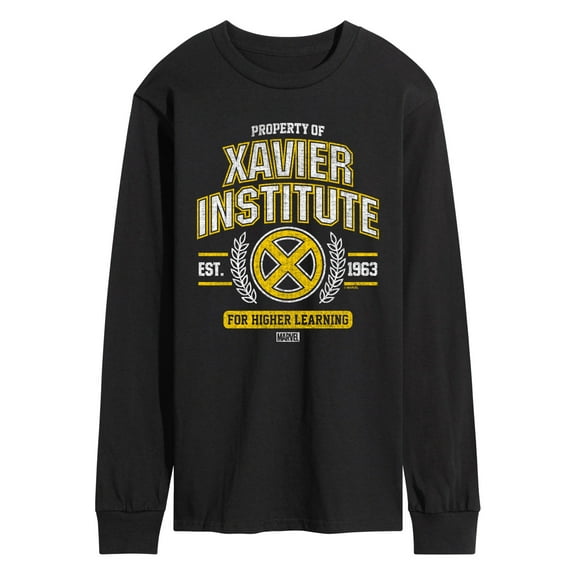 Marvel X-Men - Property Of Xavier Institute - Men's Long Sleeve Graphic T-Shirt