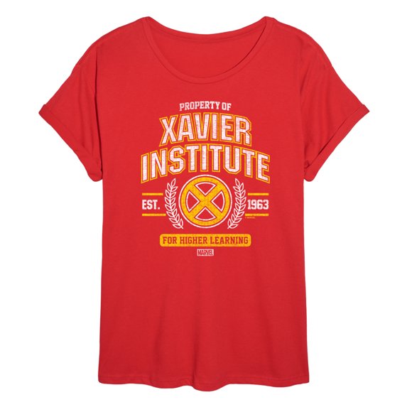 Marvel X-Men - Property Of Xavier Institute - Women's Oversized Graphic T-Shirt