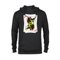 thumbnail image 1 of Marvel X-Men Rogue Playing Card 90s - Pullover Hoodie for Adults – Customized-Black, 1 of 5