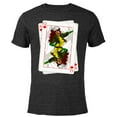 thumbnail image 1 of Marvel X-Men Rogue Playing Card 90s - Short Sleeve Blended T-Shirt for Adults – Customized-Black, 1 of 5