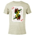 thumbnail image 1 of Marvel X-Men Rogue Playing Card 90s - Short Sleeve Blended T-Shirt for Adults – Customized-Yellow, 1 of 5