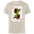 thumbnail image 1 of Marvel X-Men Rogue Playing Card 90s - Short Sleeve Cotton T-Shirt for Adults - Customized-Natural, 1 of 5