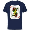 thumbnail image 1 of Marvel X-Men Rogue Playing Card 90s - Short Sleeve Cotton T-Shirt for Adults - Customized-Navy, 1 of 5