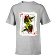 thumbnail image 1 of Marvel X-Men Rogue Playing Card 90s - Short Sleeve T-Shirt for Kids – Customized-Athletic Heather, 1 of 5