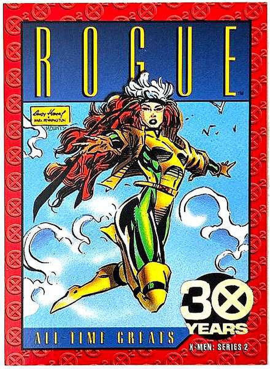 Marvel X-Men Series 2 1993 Rogue G-6 (30 Years Gold Stamp)