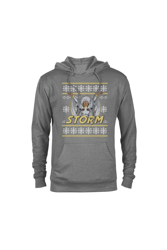 X-Men Storm Holiday Sweater - Pullover Hoodie for Adults - Customized-Athletic Heather