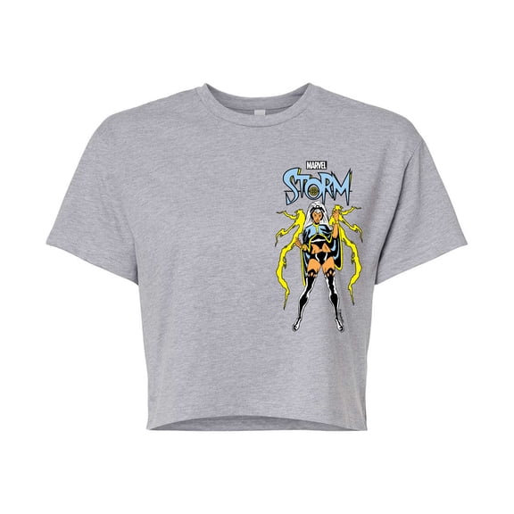 Marvel X-Men - Storm Icons - Juniors Cropped Graphic T-Shirt