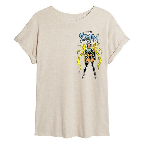 Marvel X-Men - Storm Icons - Women's Oversized Graphic T-Shirt