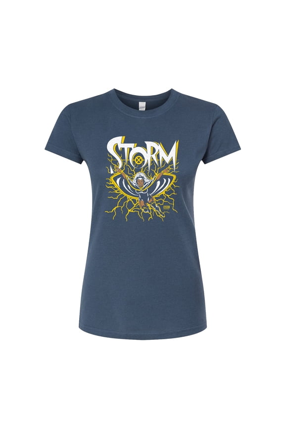 X-Men - Storm Lightning - Juniors Fitted Graphic T-Shirt