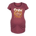 thumbnail image 1 of Marvel X-Men - Storm Lightning - Maternity Scoop Neck Graphic T-Shirt, 1 of 5