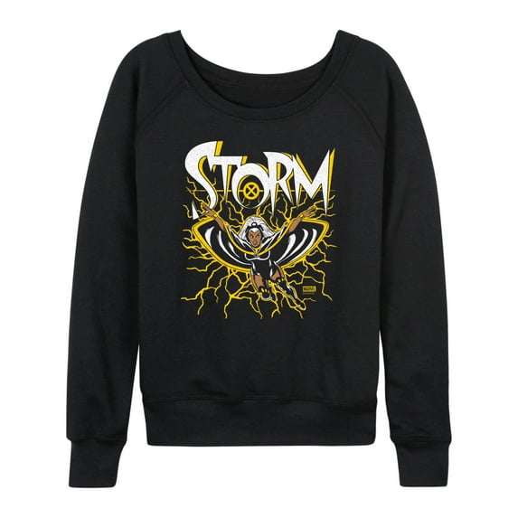 Marvel X-Men - Storm Lightning - Women's French Terry Pullover Sweatshirt