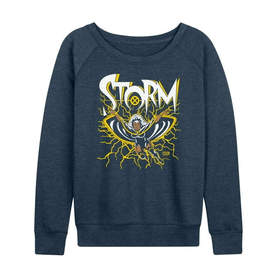 Marvel X-Men - Storm Lightning - Women's French Terry Pullover Sweatshirt