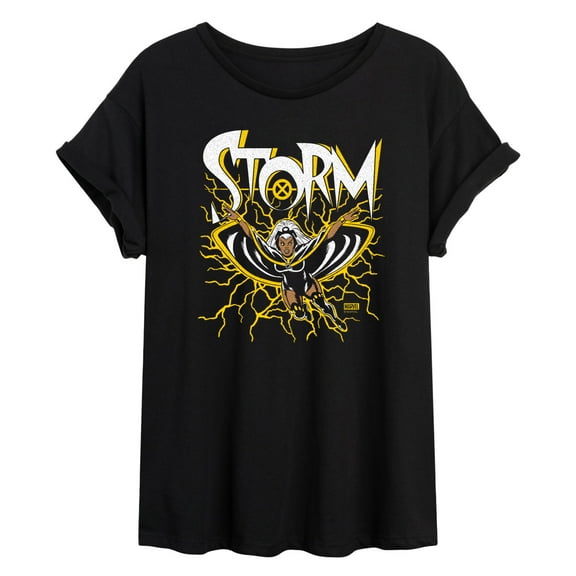 Marvel X-Men - Storm Lightning - Women's Oversized Graphic T-Shirt