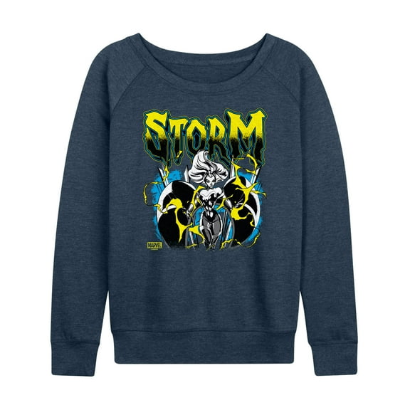 Marvel X-Men - Storm Metal - Women's French Terry Pullover Sweatshirt