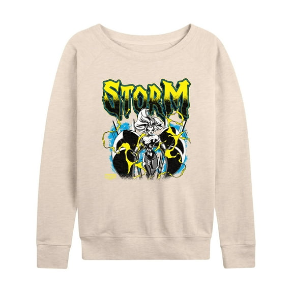 Marvel X-Men - Storm Metal - Women's French Terry Pullover Sweatshirt