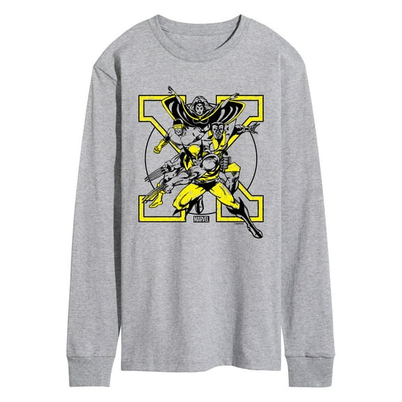 Marvel X-Men - Team Sketch - Men's Long Sleeve Graphic T-Shirt