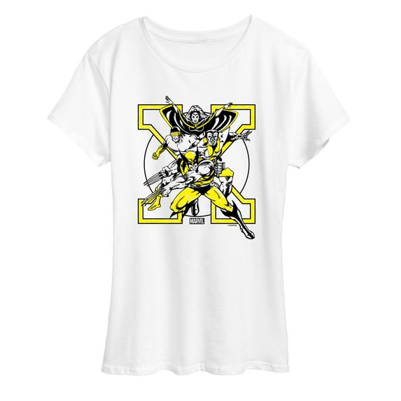 Marvel X-Men - Team Sketch - Women's Short Sleeve Graphic T-Shirt