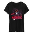 thumbnail image 1 of Marvel X-Men - Valentine Were Magnetic - Women's Short Sleeve Graphic T-Shirt, 1 of 5