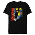 thumbnail image 1 of Marvel X-Men Wolverine 90s Animated Series - Short Sleeve Blended T-Shirt for Adults- Customized-Black, 1 of 5