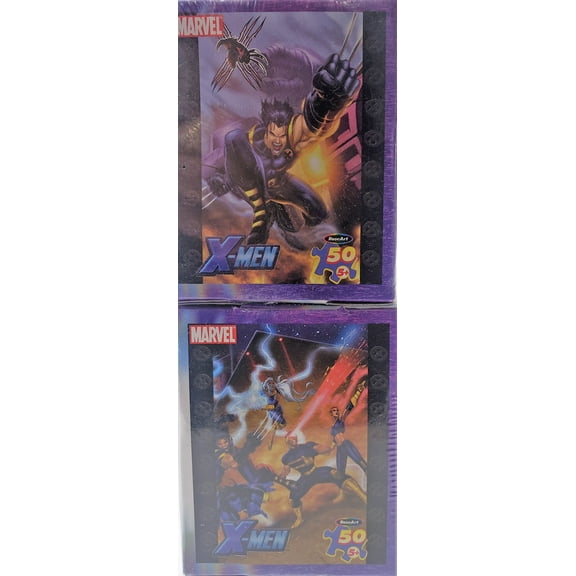 Marvel X-Men & Wolverine Mini Puzzles 2 Box Set