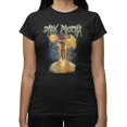 thumbnail image 1 of Marvel X-Men Women's Jean Grey Dark Phoenix Fire Distressed T-Shirt (Black, S-XXL), 1 of 4