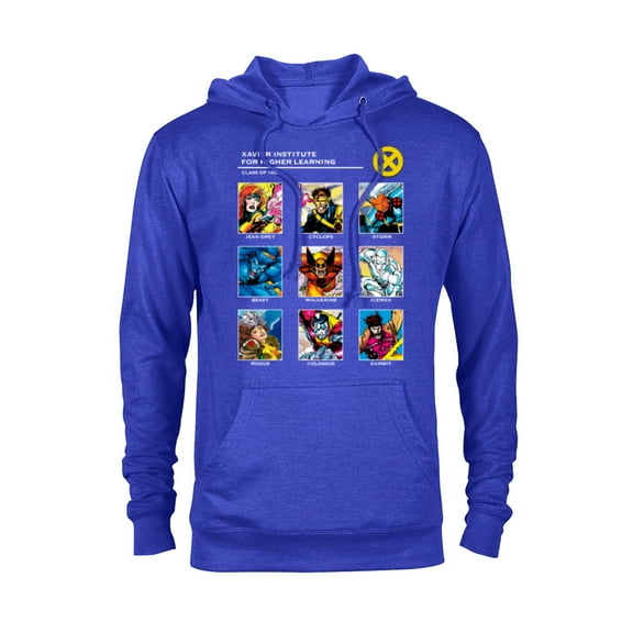 Marvel X-Men Xavier Institute 90s - Pullover Hoodie for Adults - Customized-Royal Heather