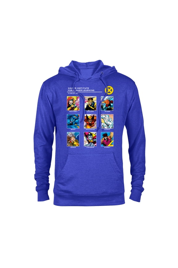 X-Men Xavier Institute 90s - Pullover Hoodie for Adults - Customized-Royal Heather