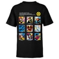 thumbnail image 1 of Marvel X-Men Xavier Institute 90s - Short Sleeve T-Shirt for Kids - Customized-Black, 1 of 5