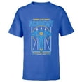 thumbnail image 1 of Marvel X-Men Xavier's X-Jet Flight Academy Neon - Short Sleeve T-Shirt for Kids - Customized-Royal, 1 of 5