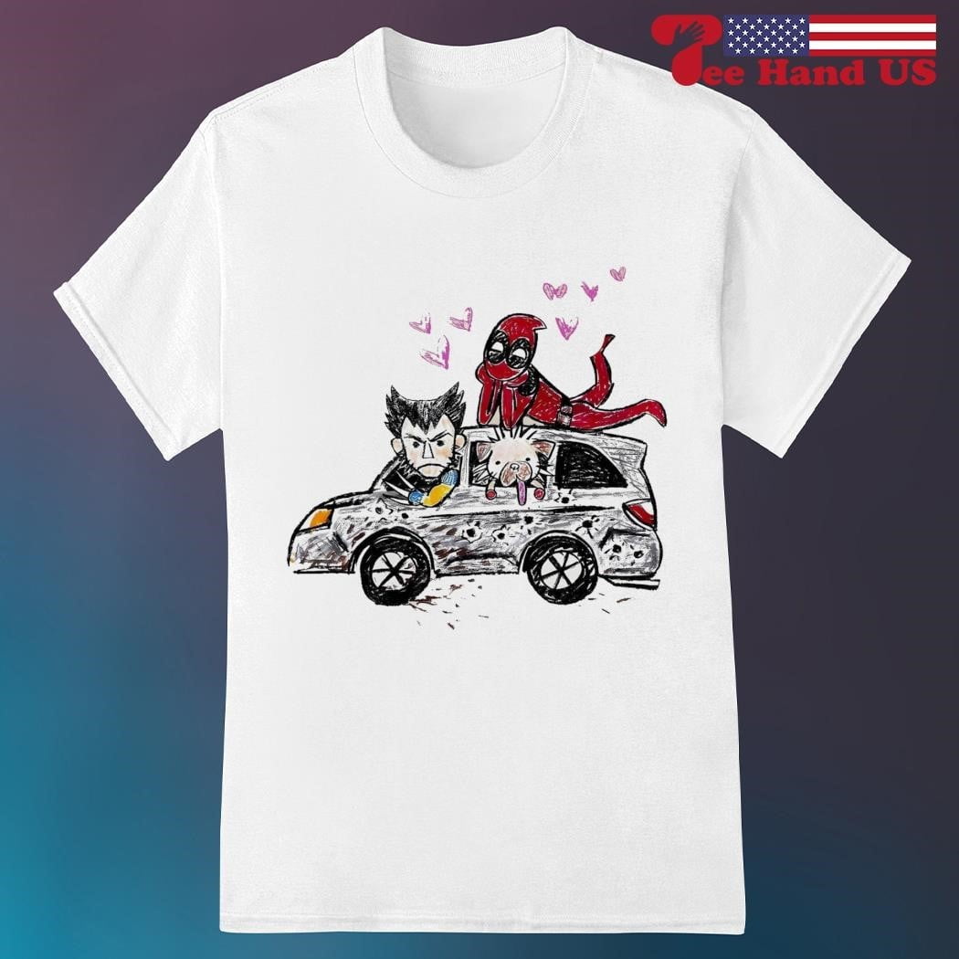 Marvel Xmen Deadpool Wolverine Dogpool 2024 Shirt