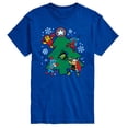 thumbnail image 1 of Marvel - Xmas Sketch - Men's Short Sleeve Graphic T-Shirt, 1 of 4