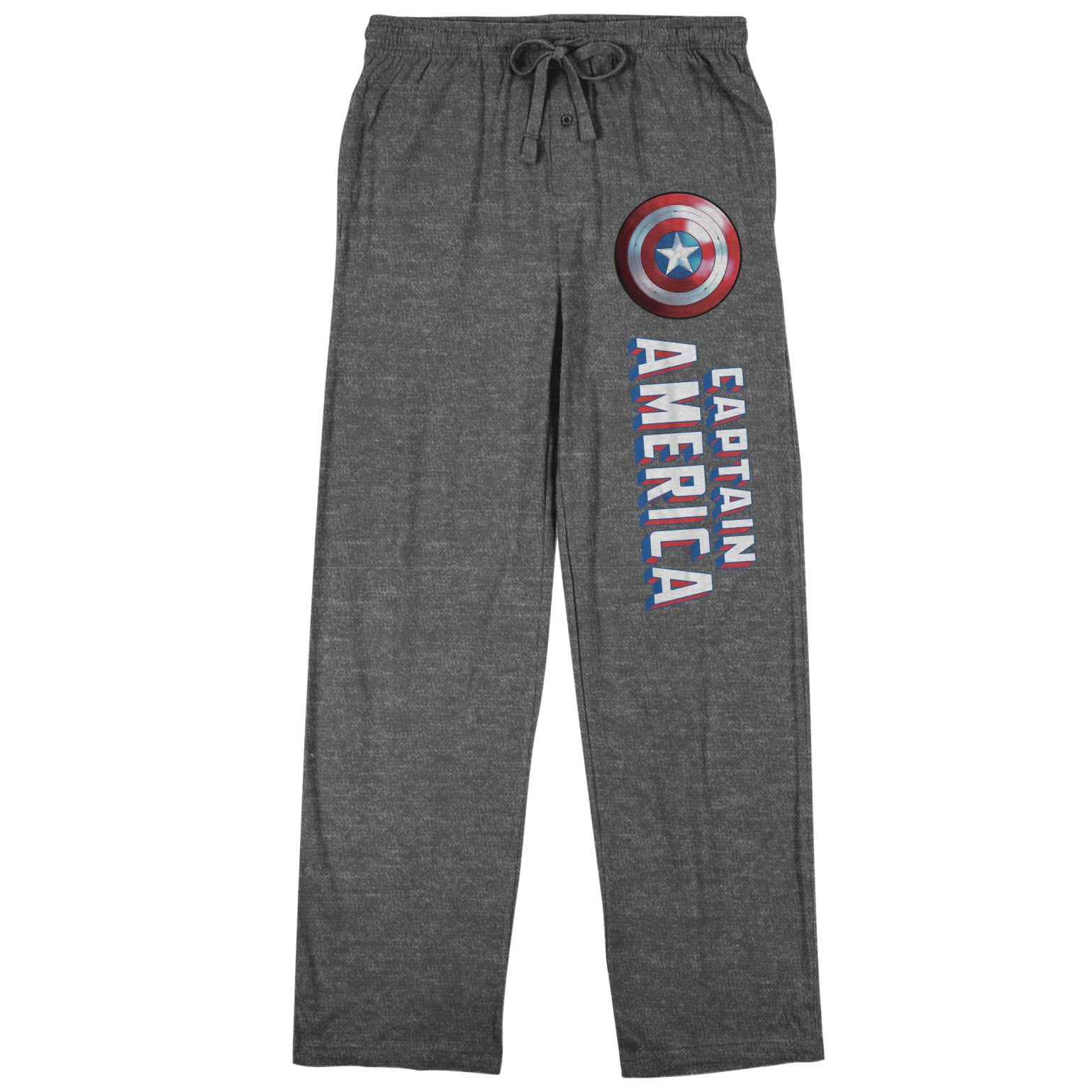 Marvel Comics Presents Captain America Men s Graphite Heather Sleep Pajama Pants X Large Walmart