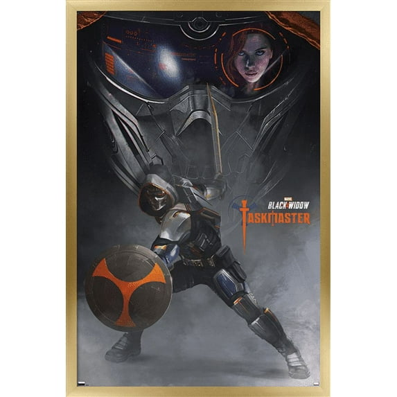 Marvel: Year of the Shield - Taskmaster Wall Poster, 14.725" x 22.375", Framed