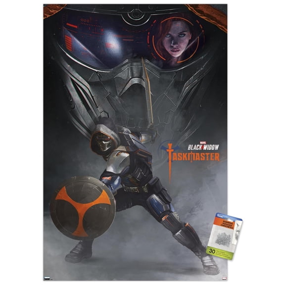 Marvel: Year of the Shield - Taskmaster Wall Poster with Pushpins, 22.375" x 34"