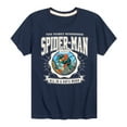 thumbnail image 1 of Marvel Your Friendly Neighborhood Spider-Man - Friendly Spidey Collegiate - Toddler And Youth Short Sleeve Graphic T-Shirt, 1 of 5