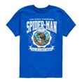 thumbnail image 1 of Marvel Your Friendly Neighborhood Spider-Man - Friendly Spidey Collegiate - Toddler And Youth Short Sleeve Graphic T-Shirt, 1 of 5