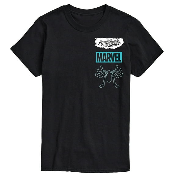 Marvel Your Friendly Neighborhood Spider-Man - Oscorp Spidey - Adult Short Sleeve Graphic T-Shirt