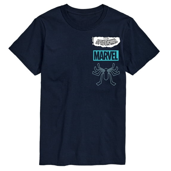 Marvel Your Friendly Neighborhood Spider-Man - Oscorp Spidey - Adult Short Sleeve Graphic T-Shirt