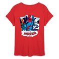 thumbnail image 1 of Marvel Your Friendly Neighborhood Spider-Man - Spider Suits - Women's Oversized Graphic T-Shirt, 1 of 4