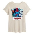 thumbnail image 1 of Marvel Your Friendly Neighborhood Spider-Man - Spider Suits - Women's Oversized Graphic T-Shirt, 1 of 5